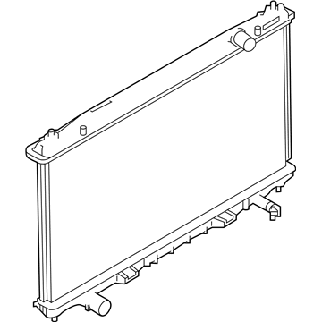 Infiniti 21410-4GZ5A Radiator Assy