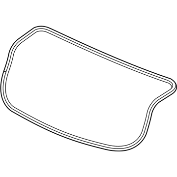 Acura 74865-TZ3-A01 Weatherstrip, Trunk Lid