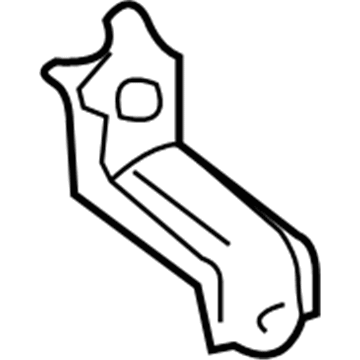 Lexus 53835-60060 Brace, Front Fender To Apron