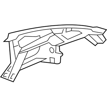Honda 64310-TVA-A10ZZ Pillar, R. RR. (Inner)