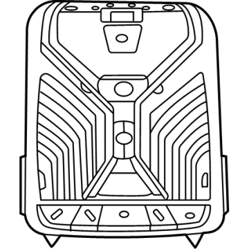 BMW 61-31-5-A7C-481 ROOF FUNCTION CENTER:613010