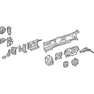 Toyota 57028-33070 Inner Rail