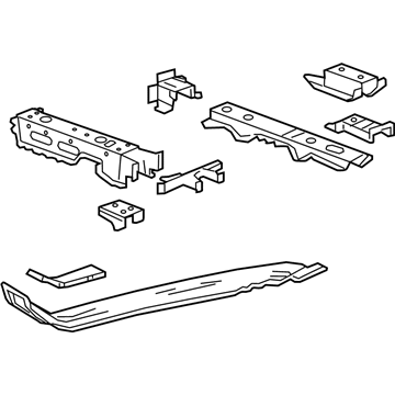 GM 22975358 Crossmember Assembly
