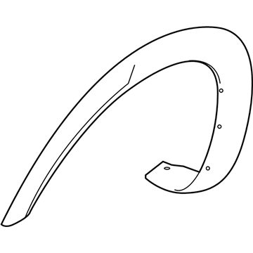 Nissan 63810-EZ00C Over Fender-Front, RH