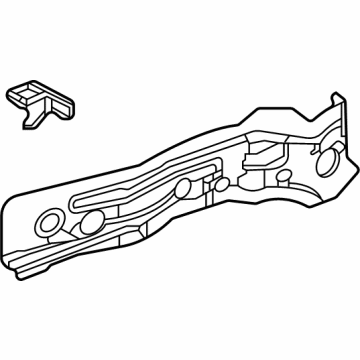 Honda 60812-TBA-305ZZ Backplate Set R, FR
