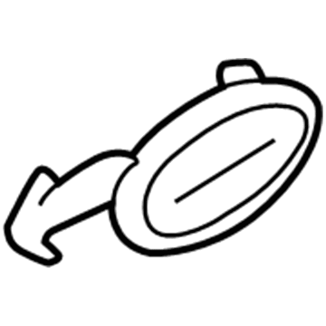 Hyundai 85842-1R010-8M Cover-Center Pillar Trim, RH