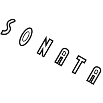 Hyundai 86310-3D010 Sonata Emblem