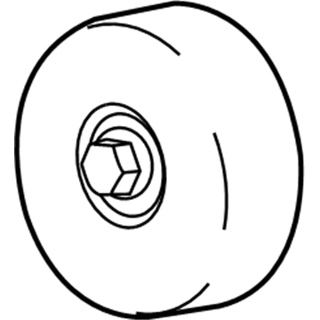 Ford 6L2Z-6C348-A Serpentine Idler Pulley