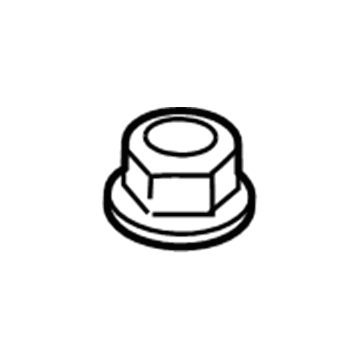 Ford -W520204-S442 Front Mount Nut