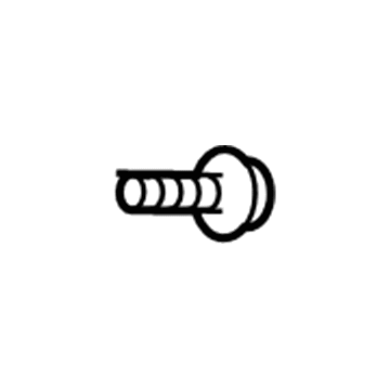 Mopar 6509430AA Bolt-HEXAGON FLANGE Head
