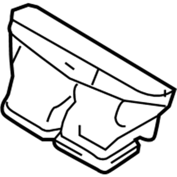 Ford 8A5Z-18C433-A Lower Duct