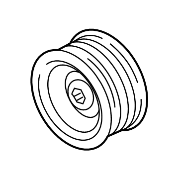 BMW 12-31-8-629-984 Pulley Alternator