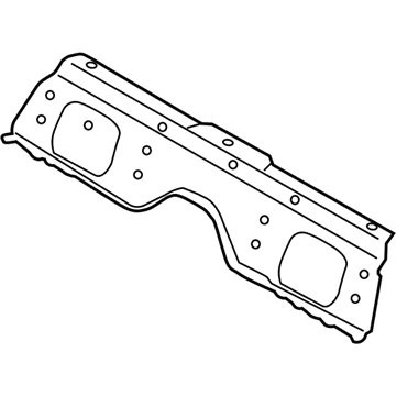 BMW 41-00-7-480-894 FLOOR PAN CROSS MEMBER, REAR