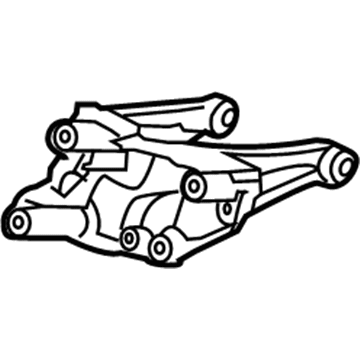 Honda 50610-TA0-A10 Bracket, RR. Engine Mounting