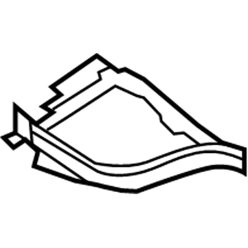 Infiniti 64895-1CA0A Cover-Hoodledge, LH