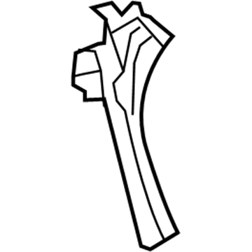 Nissan 77650-1AA0A Pillar-Back, Outer RH