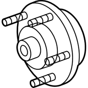 Mopar 5154211AA Wheel Hub And Bearing