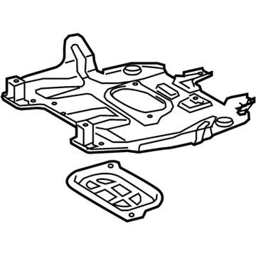 Lexus 51450-60050 Rear Engine Under Cover Assembly