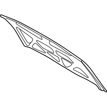Nissan F5100-7Z830 Hood Assembly