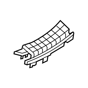Nissan 76995-1LB0A Bracket-Rear Side, LH
