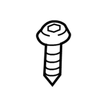 BMW 07-14-7-143-279 Fillister Head Screw With Collar
