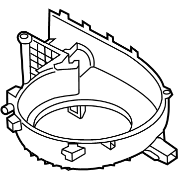 Kia 97112AT000 CASE-BLOWER, LWR