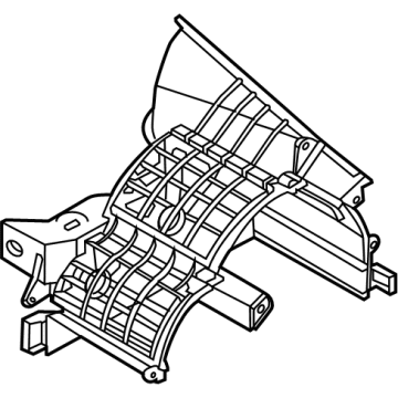 Kia 97121AT010 CASE-INTAKE, LH