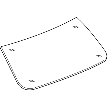 Mopar 68033222AB Windshield-Shipping Assembly - 30 Lite
