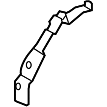 Lexus 58222-60020 Reinforcement, Floor