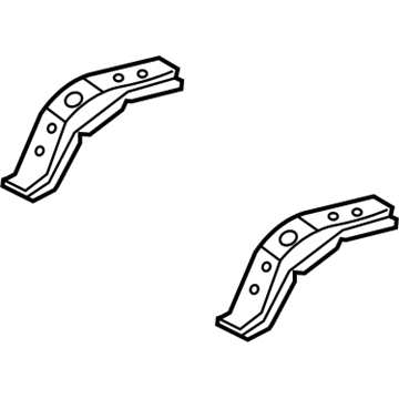 Lexus 58213-60050 Reinforcement, Center Floor