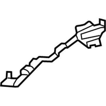 Lexus 58221-60020 Reinforcement, Floor