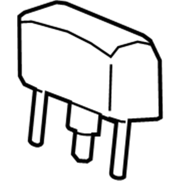 Nissan 86400-5AA0A Headrest Assy-Front Seat
