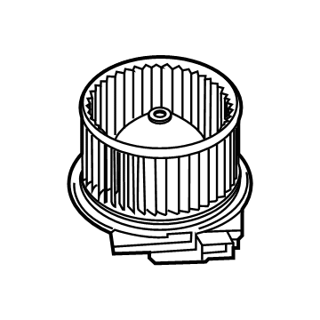 Hyundai 97113-AT000 FAN & MOTOR ASSY