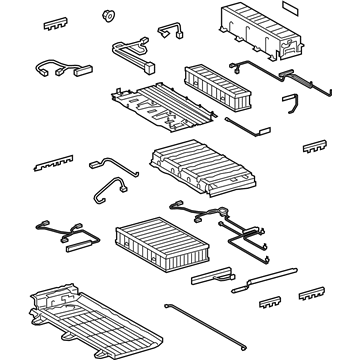 Lexus G9510-50041 Hv Supply Battery Assembly