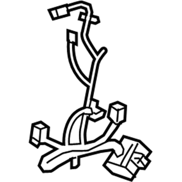 GM 23147591 Harness Asm-Front Side Door Door Lock Door Wiring