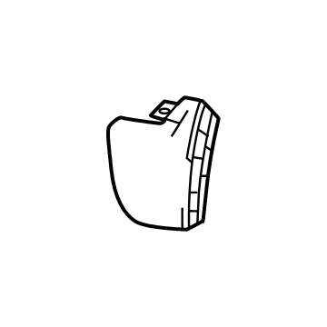 Mopar 6TJ21TX7AB COVER-SEAT TRACK