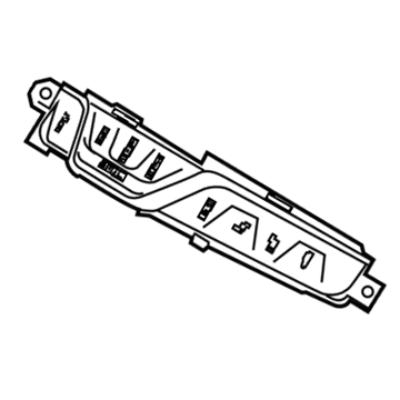 BMW 61-31-6-993-935 OPERATING UNIT, CENTER CONSO