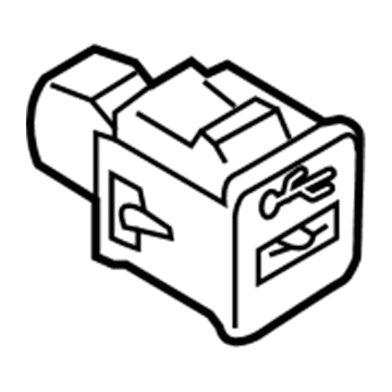 BMW 84-10-9-229-294 Usb Socket