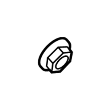 Toyota SU003-02892 Door Glass Nut