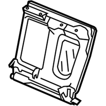 BMW 52-20-7-247-754 Frame, Backrest Left