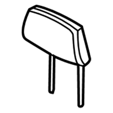 BMW 52-20-7-152-314 Headrest Imitation Leather