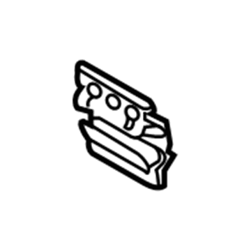 BMW 51-47-9-138-952 Support For Roller Blind, Backrest