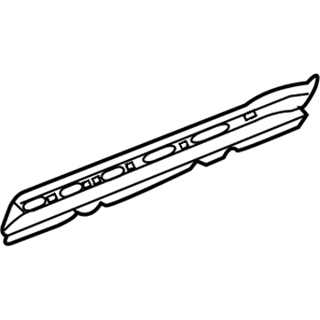 Lexus 57654-48020 Member, Rear Floor Cross, NO.3