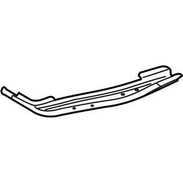 Lexus 57195-0E010 Reinforcement, Front Side Member, Front RH