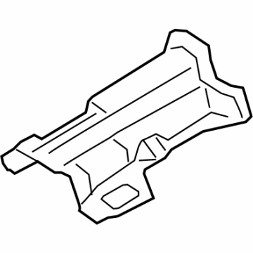 BMW 51-48-7-340-981 FUEL TANK HEAT INSULATION