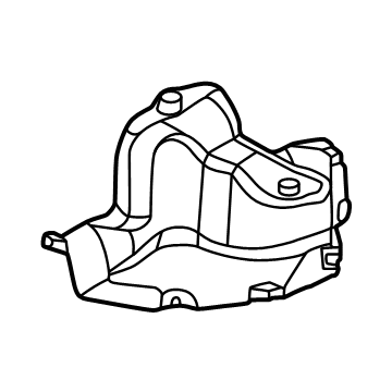 BMW 51-75-9-477-345 HEAT INSULATION, REAR SILENC