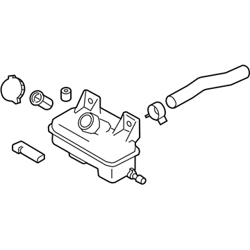 Nissan 46090-3LM0A Tank Assy-Brake Oil Reservoir