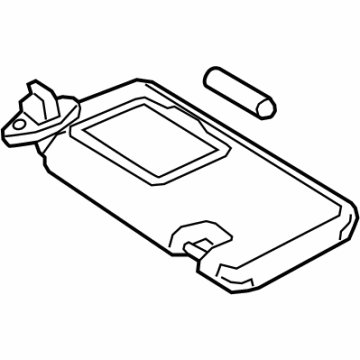 Lexus 74310-11130-A3 Visor Assy, RH