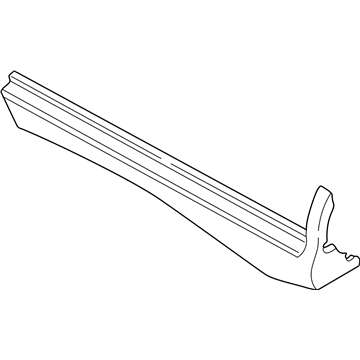 Hyundai 87751-26500 Moulding Assembly-Side Sill, LH