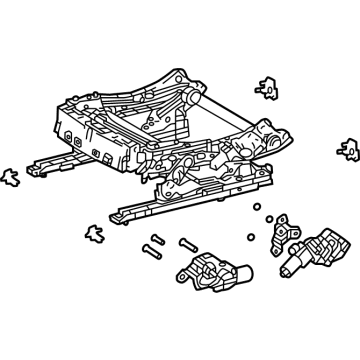 Lexus 72020-48320 ADJUSTER ASSY, FR SE